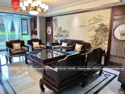 Sofa Gỗ Hiện Đại - Tinh Tế l Combo Nội Thất Đẳng Cấp