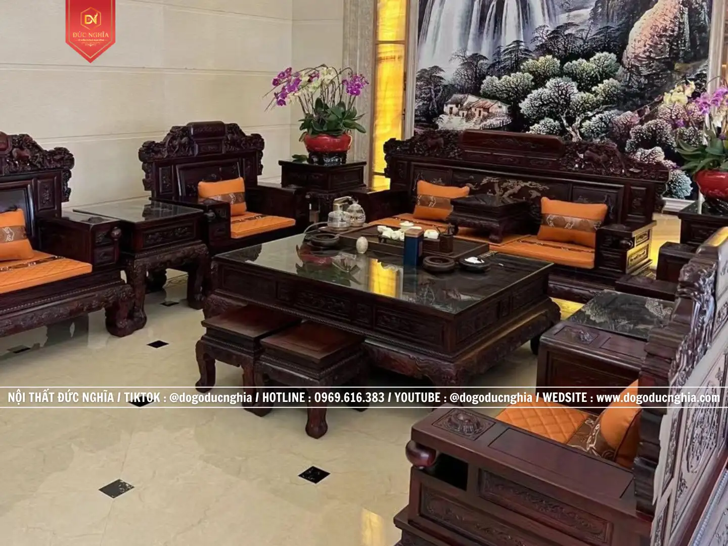 bộ ghế như ý kỳ lân (2)