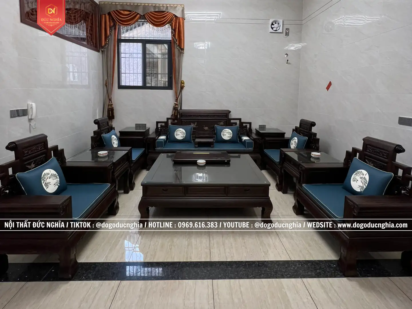 bộ ghế sơn thủy tay hộp (7)