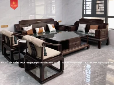 Sofa Gỗ Hiện Đại - Thiết Kế Đơn Giản, Hiện Đại